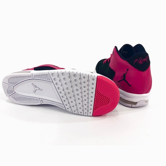 Nike Air Jordan Flight Origin 3 GG Black Pink Shoe - Picture 2 of 7